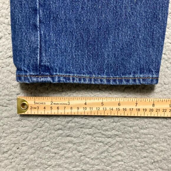 Men's Levi’s 501 Blue Jeans Size 36x30 - Picture 4 of 7